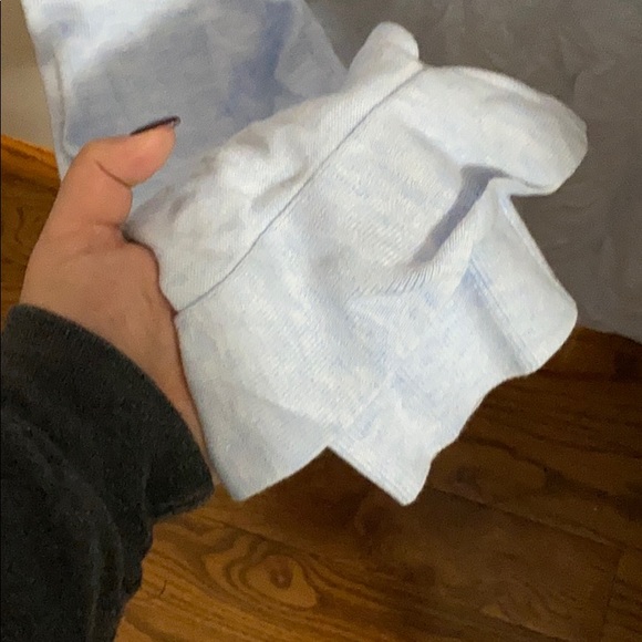 Light Blue Ruffle Cuff Sweater - Picture 4 of 4